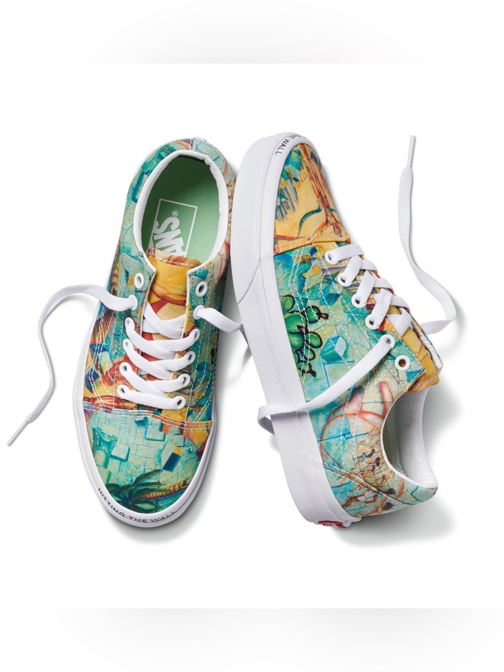 *NWOB* Vans X MOCA Judith F. Baca Old Skool Sneakers Sz Men 4 / Women 5.5